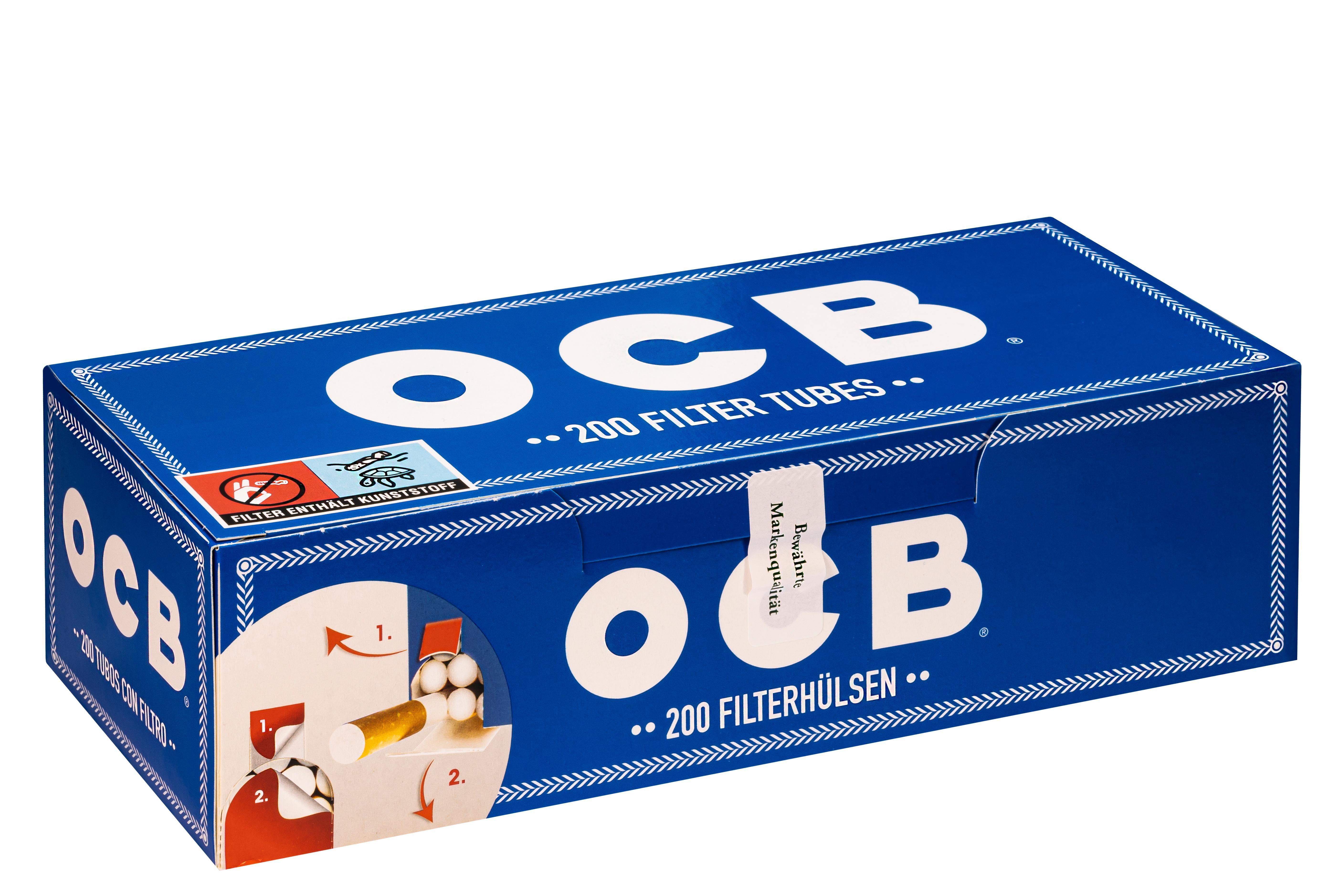 OCB Hülsen 5 x 200 Stück