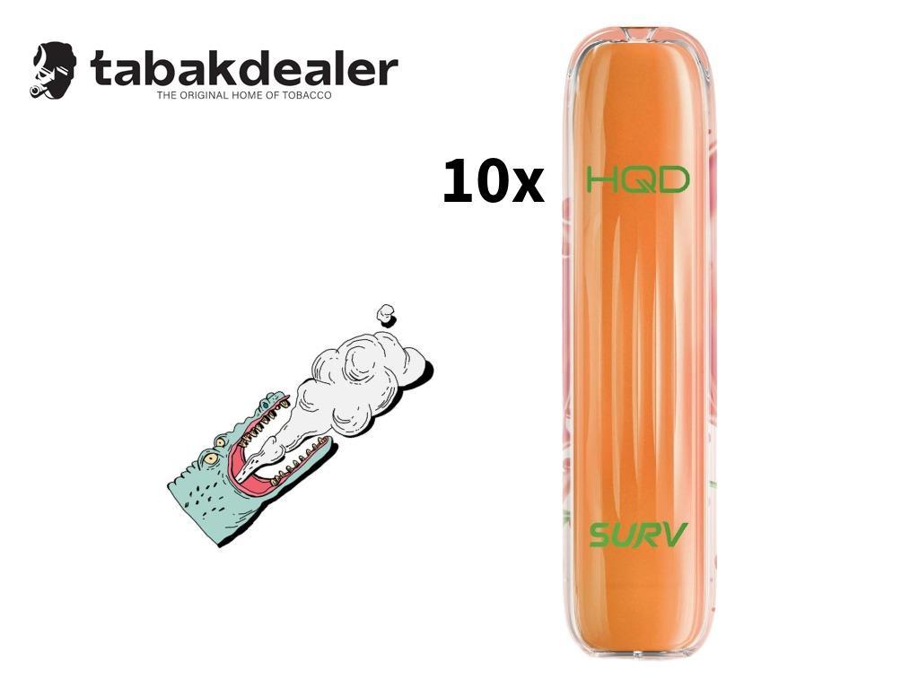 HQD SURV Mango Melon Ice 10 Stück