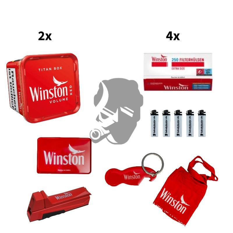 2x Winston Titan Box Red 280g 