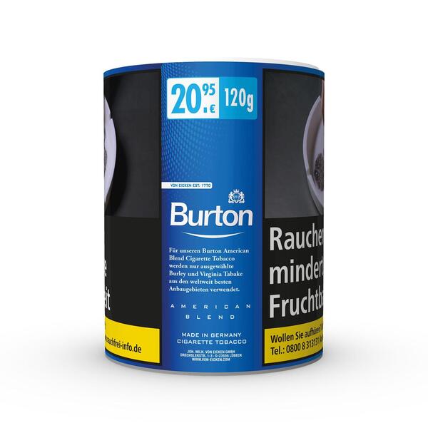 Burton Blue 1 x 120g Tabak Burton Blue 1 x 120g Tabak