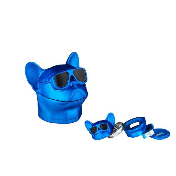 SH Grinder 4tlg. Hund mit Brille blau 1 Stück