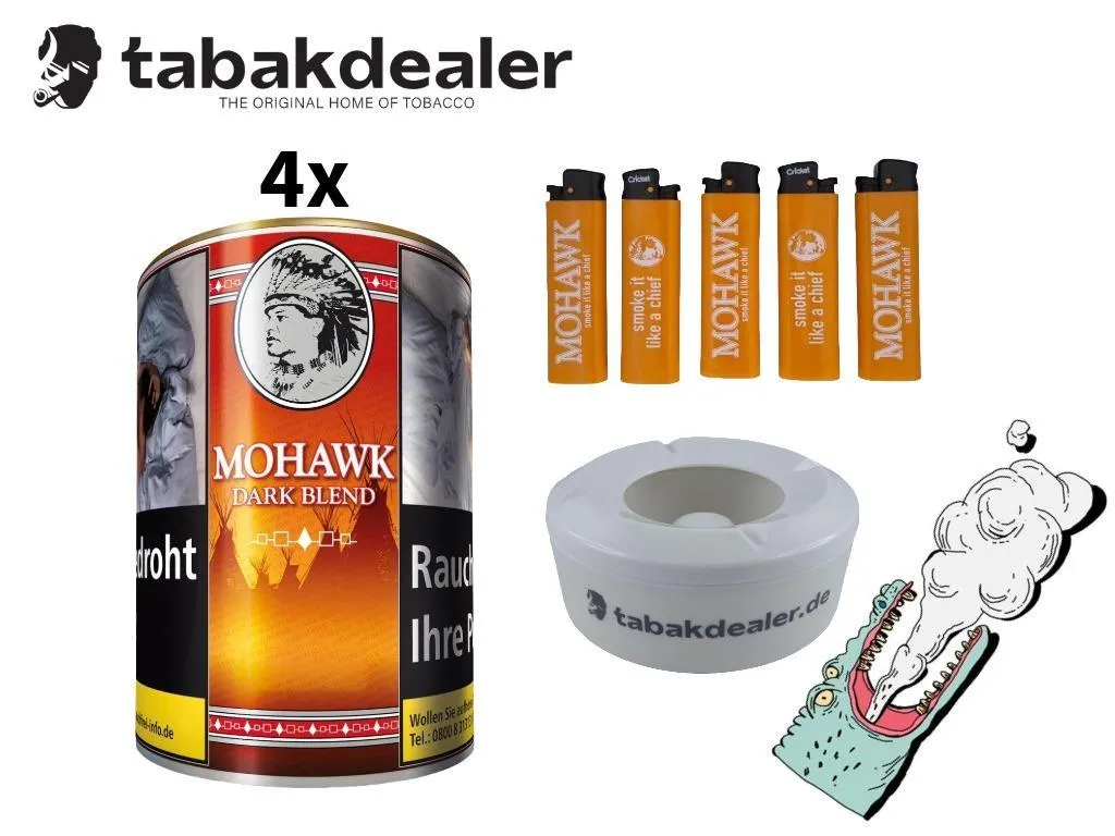 4x Mohawk Dark Blend 100g