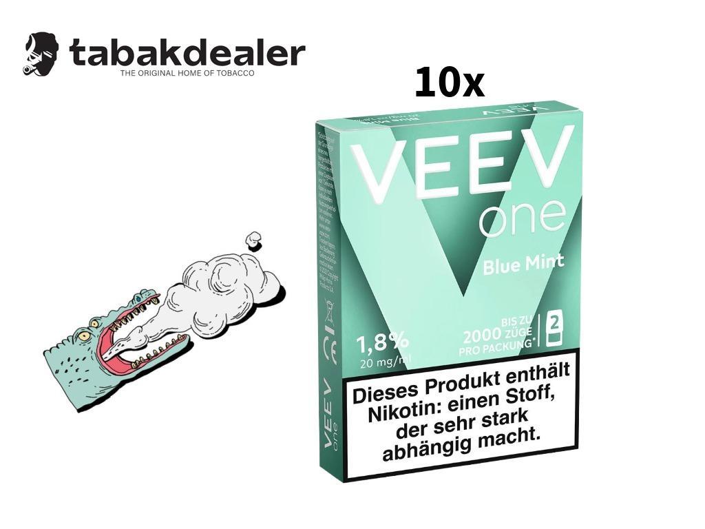 10x Veev One Pod Blue Mint 