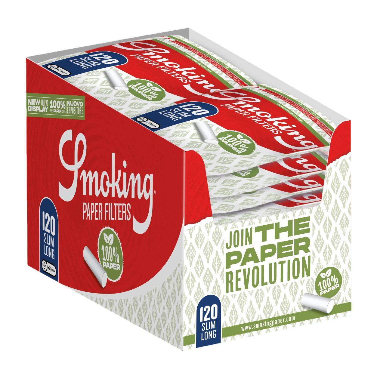 Smoking Paper Slim Long Filter 30 x 120 Filter