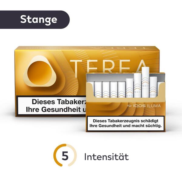 Terea Yellow Tabaksticks Stange