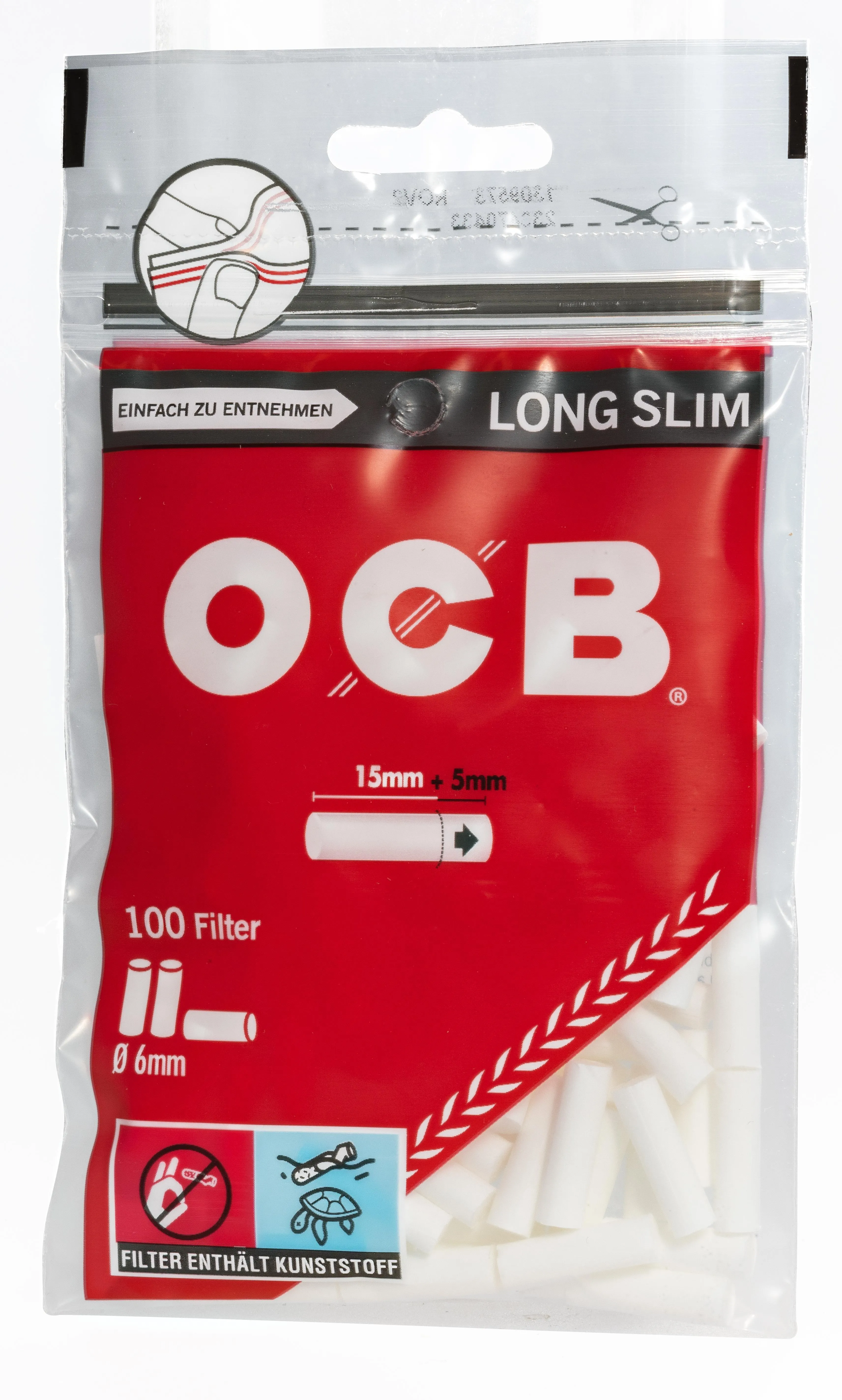 OCB Long slim Filter 6mm