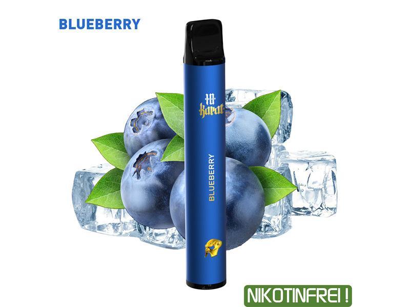 18 Karat E-Shisha Blueberry 0mg/ml Nikotin 1 Stück