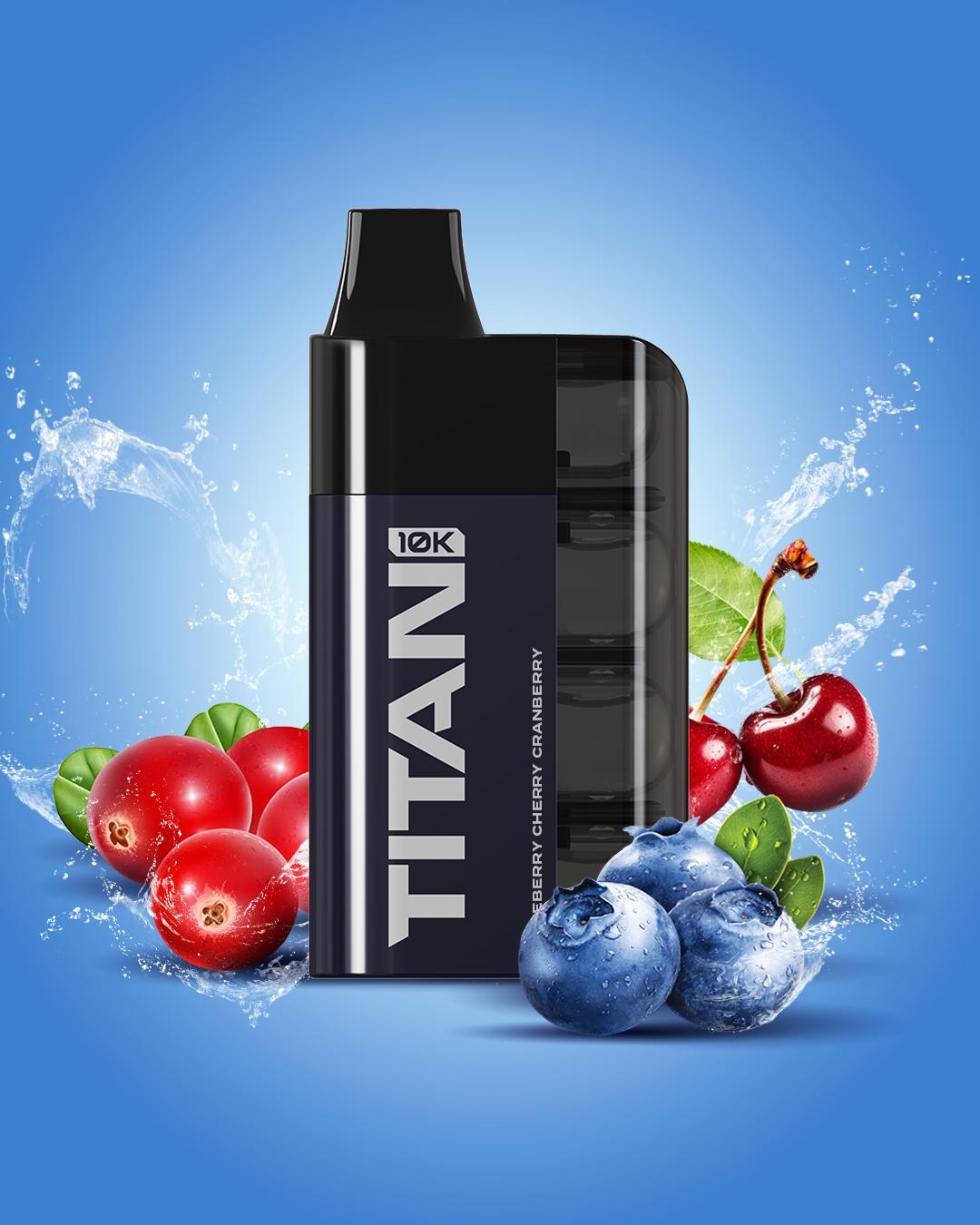 Titan Device Blueberry Cherry Cranberry