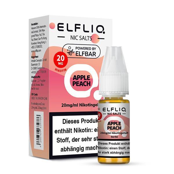 ELFLIQ - Apple Peach 20mg/ml - 10ml Liquid ELFLIQ - Apple Peach 20mg/ml - 10ml Liquid