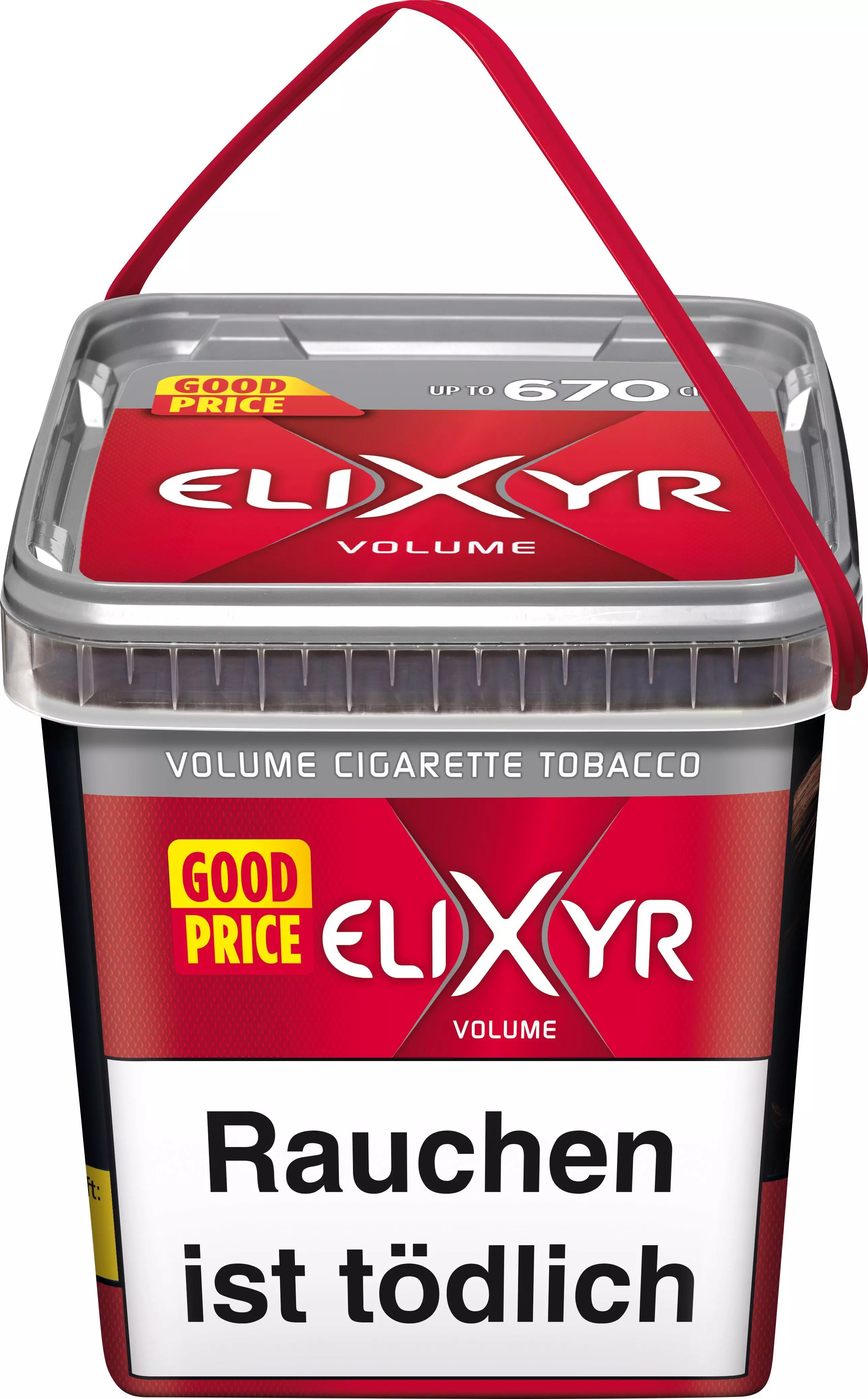 Elixyr Red Volumentabak Box 1 x 295g Tabak