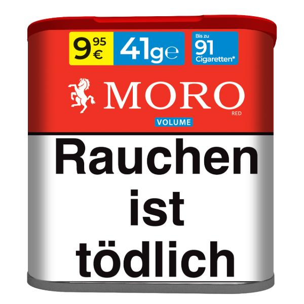 Moro Red Volume 41g Moro Rot Volumentabak Dose 1 x 41g Tabak
