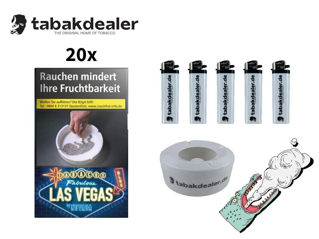 20x Las Vegas Blue Zigaretten