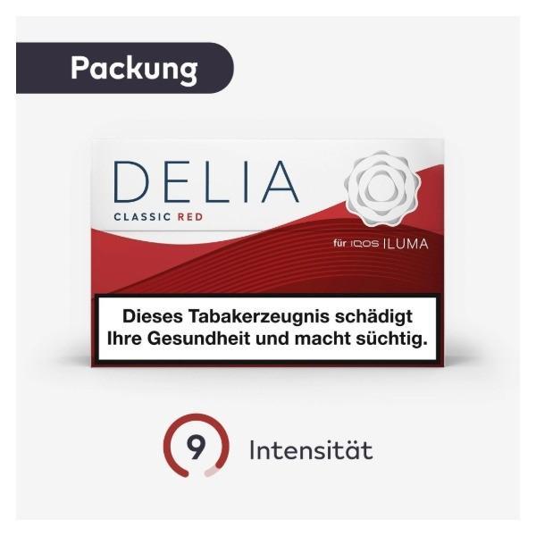 Delia Classic Red 