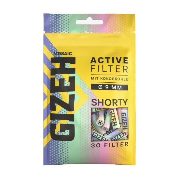 Gizeh Mosaic Active Filter 9mm Shorty
