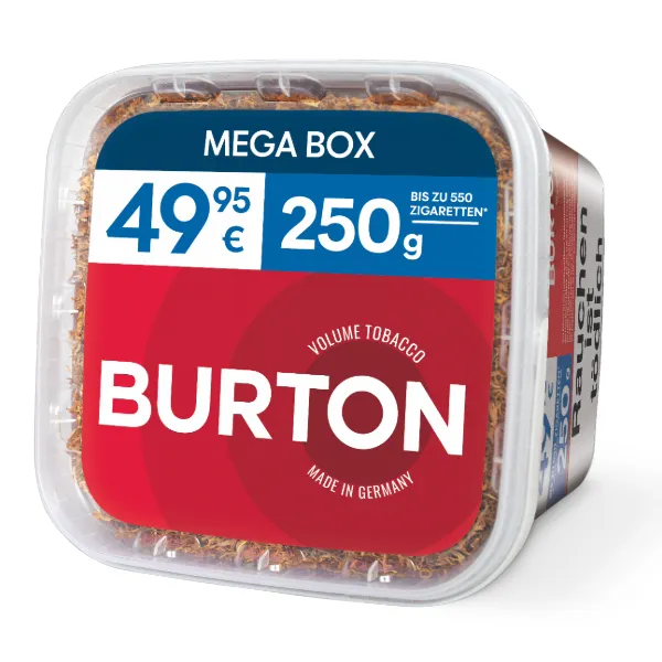 Burton Red Mega Box 1 x 250g Tabak