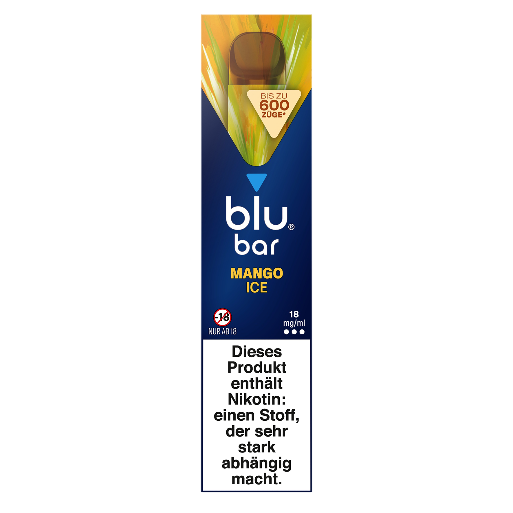 blu bar Mango Ice E-Shisha 18mg/ml