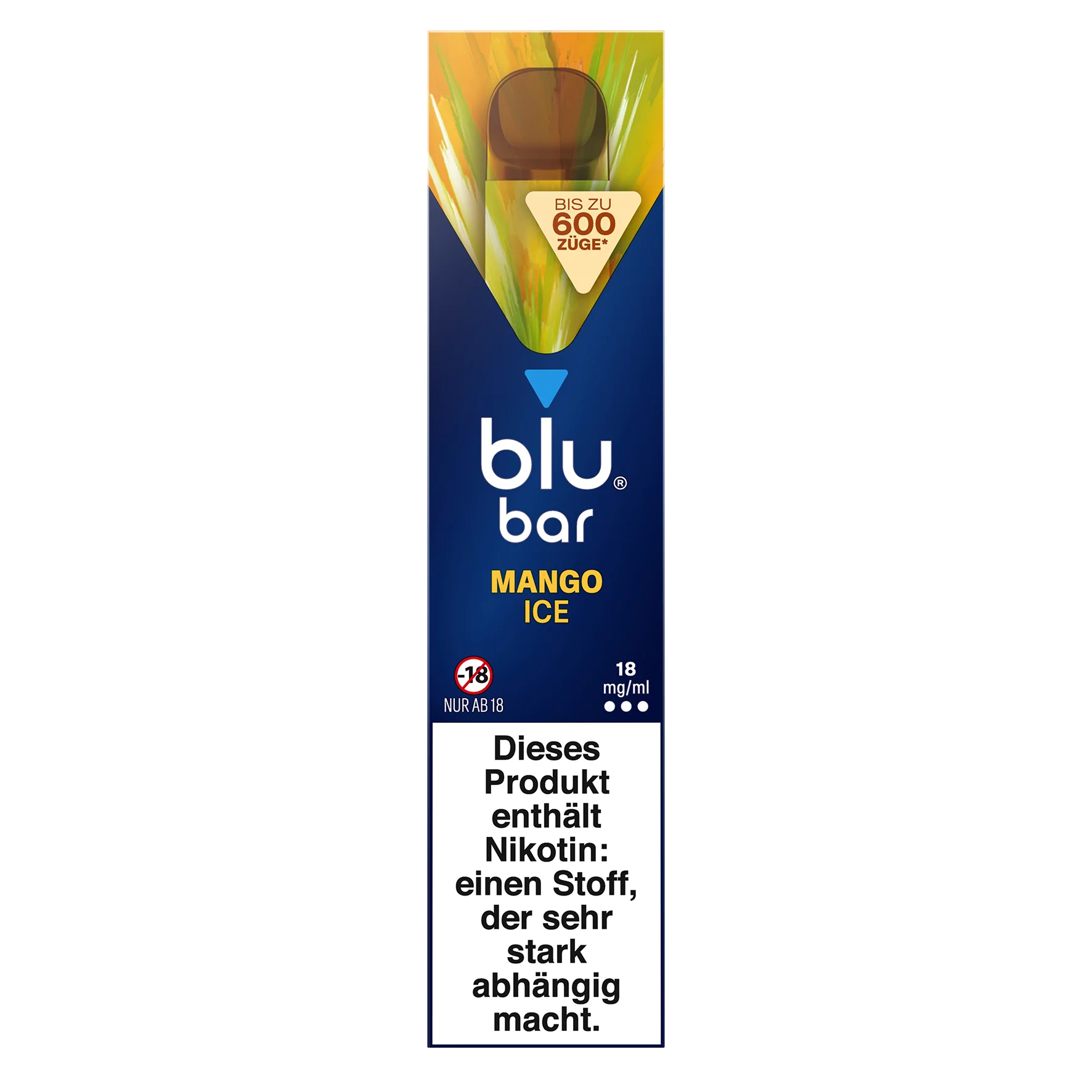 blu bar Mango Ice E-Shisha 18mg/ml
