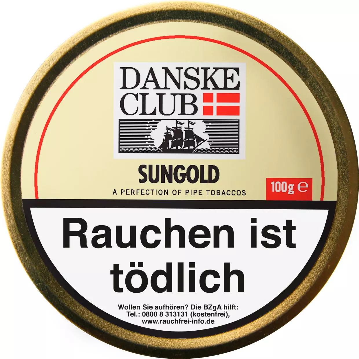 Danske Club Sungold Pfeifentabak 1 x 100g Krüll
