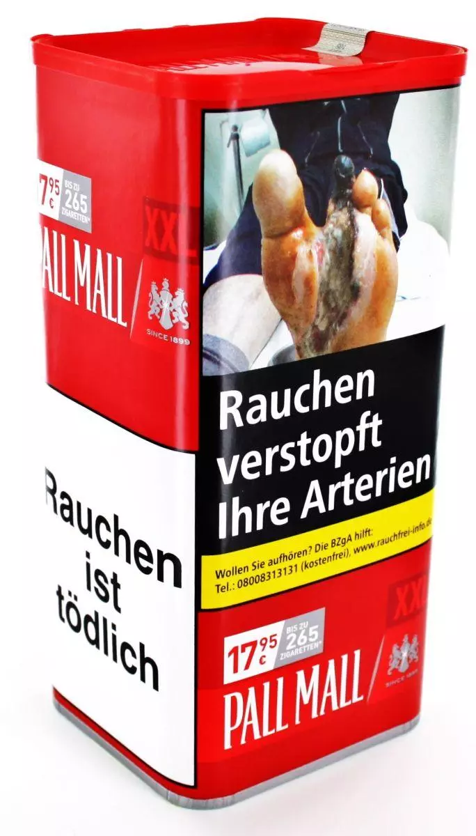 Pall Mall Red XXL 1 x 80g Tabak