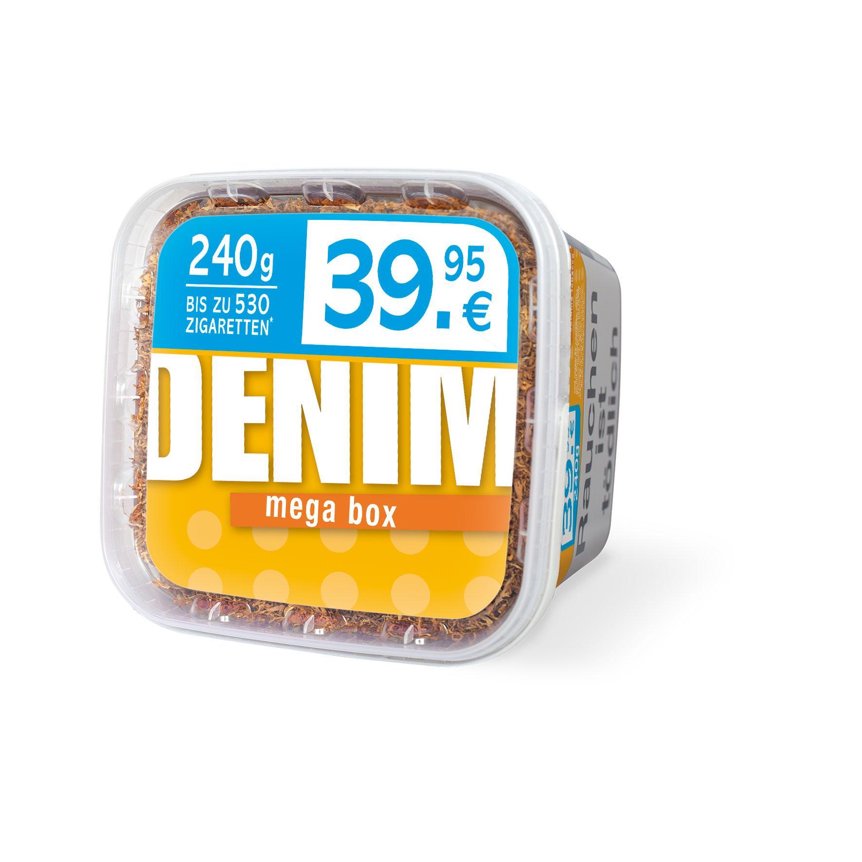 Denim Volumentabak Mega Dose 1 x 240g Tabak