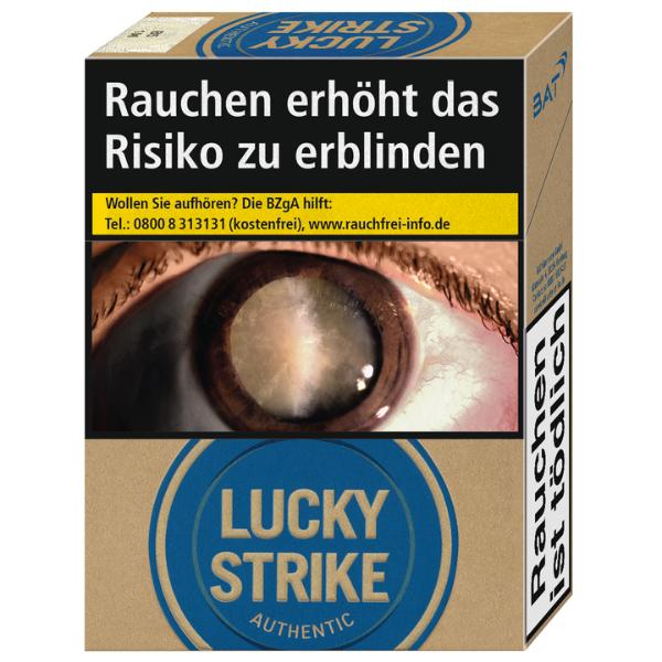 Lucky Strike Authentic Blue Giga 12 x 23 Zigaretten Lucky Strike Authentic Blue Giga 12 x 23 Zigaretten