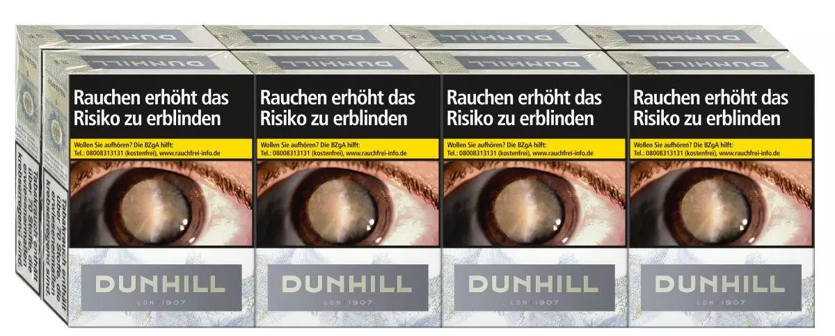 Dunhill KS White Giga 8 x 26 Zigaretten