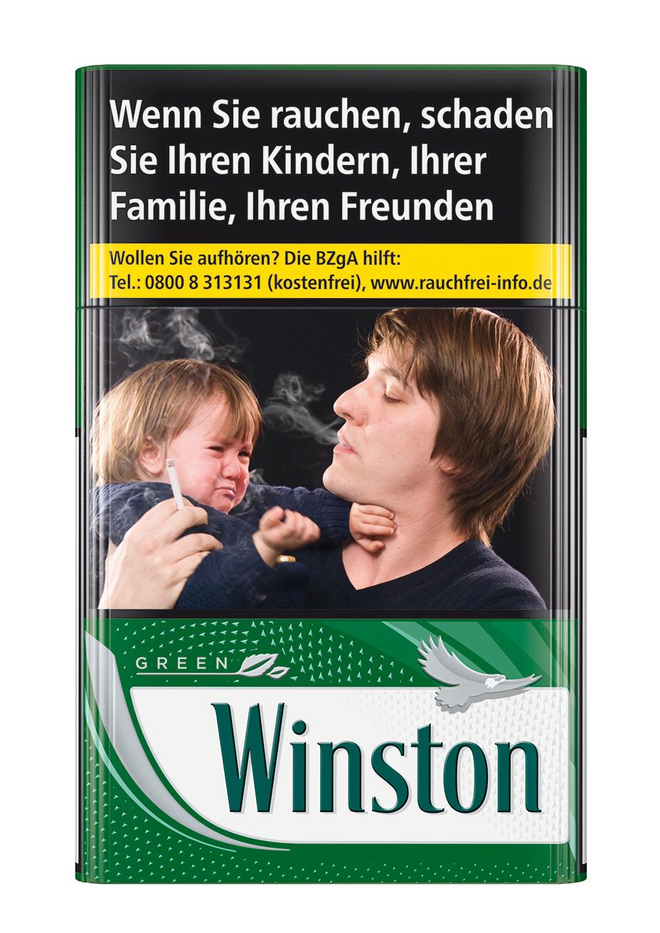 Winston Green ohne Menthol 10 x 20 Zigaretten