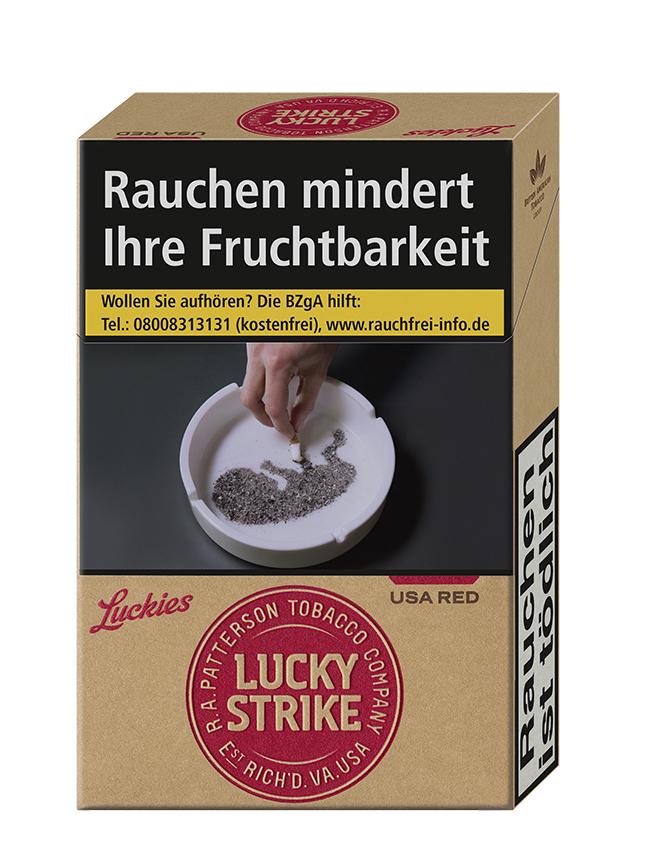 Lucky Strike Authentic Red 10 x 20 Zigaretten