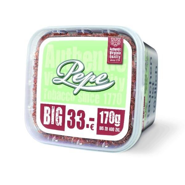 Pepe Rich Green Volumentabak Big Box 1 x 170g Tabak