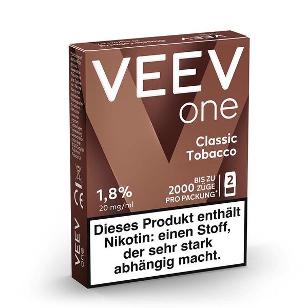 VEEV One Pod Classic Tobacco 20mg/ml VEEV One Pod Classic Tobacco 20mg/ml