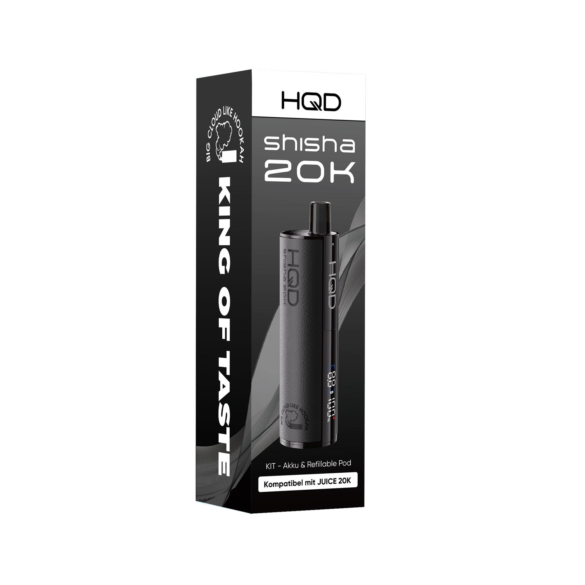 HQD Sisha 20K Kit Schwarz