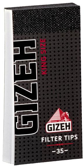 Gizeh Black Filter Tips Regular 24 x 35 Stück