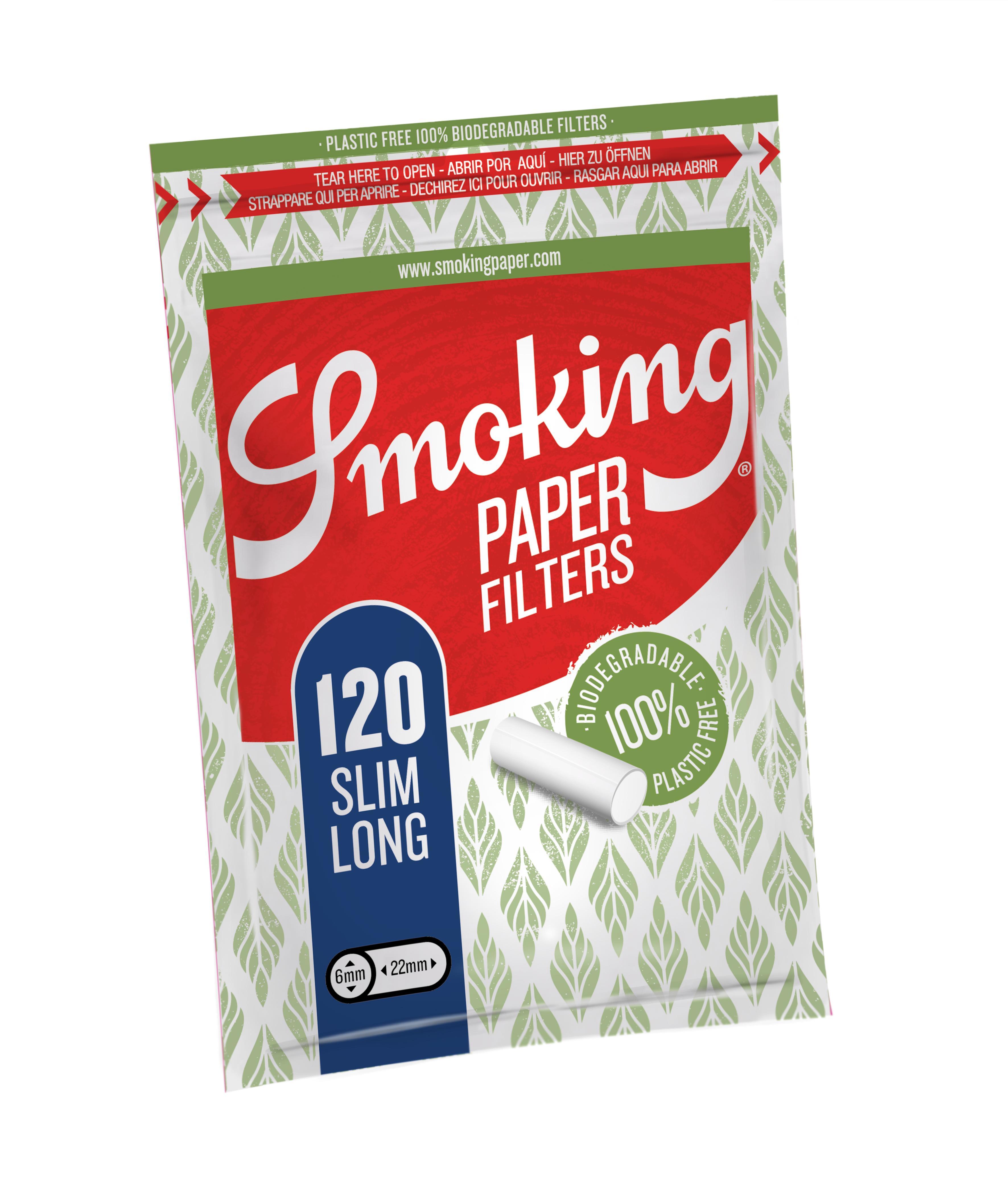 Smoking Paper Slim Long Filter 30 x 120 Filter Smoking Paper Slim Long Filter 30 x 120 Filter