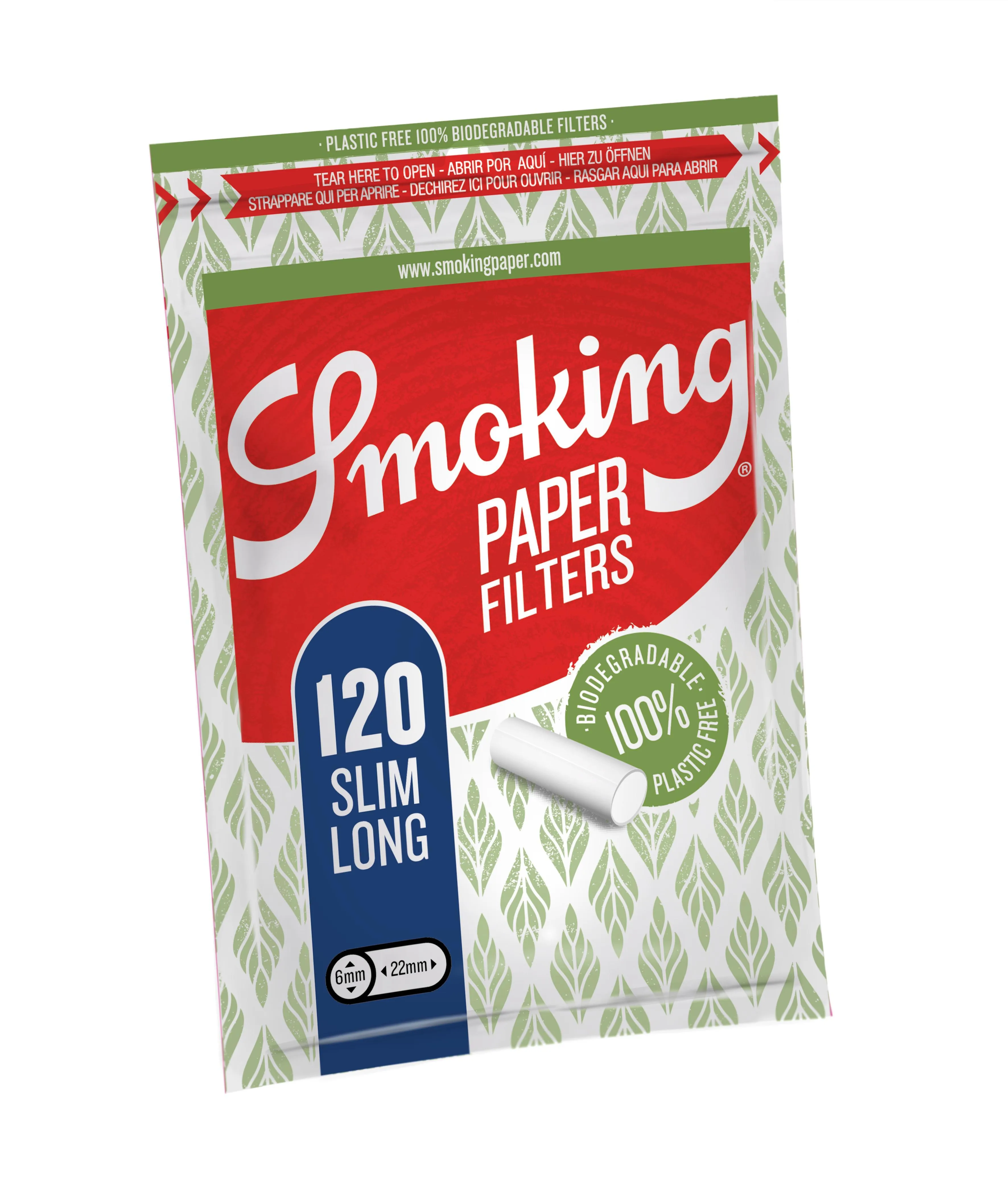 Smoking Paper Slim Long Filter 1 x 120 Filter