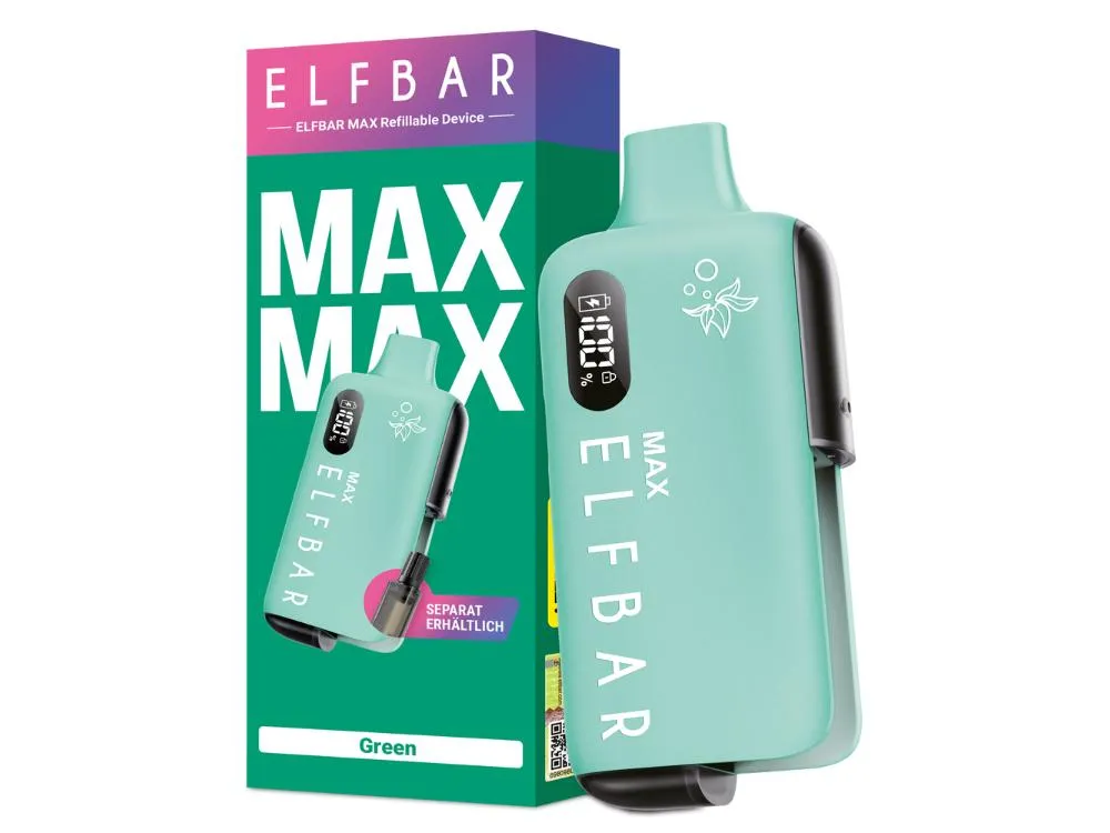 ELFBAR MAX Akku 650 mAh Green