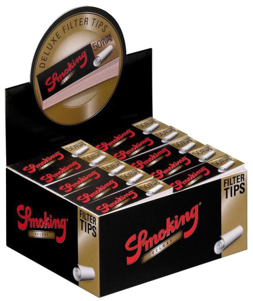 Smoking De Lux FilterTips 25 x 50 Tips 