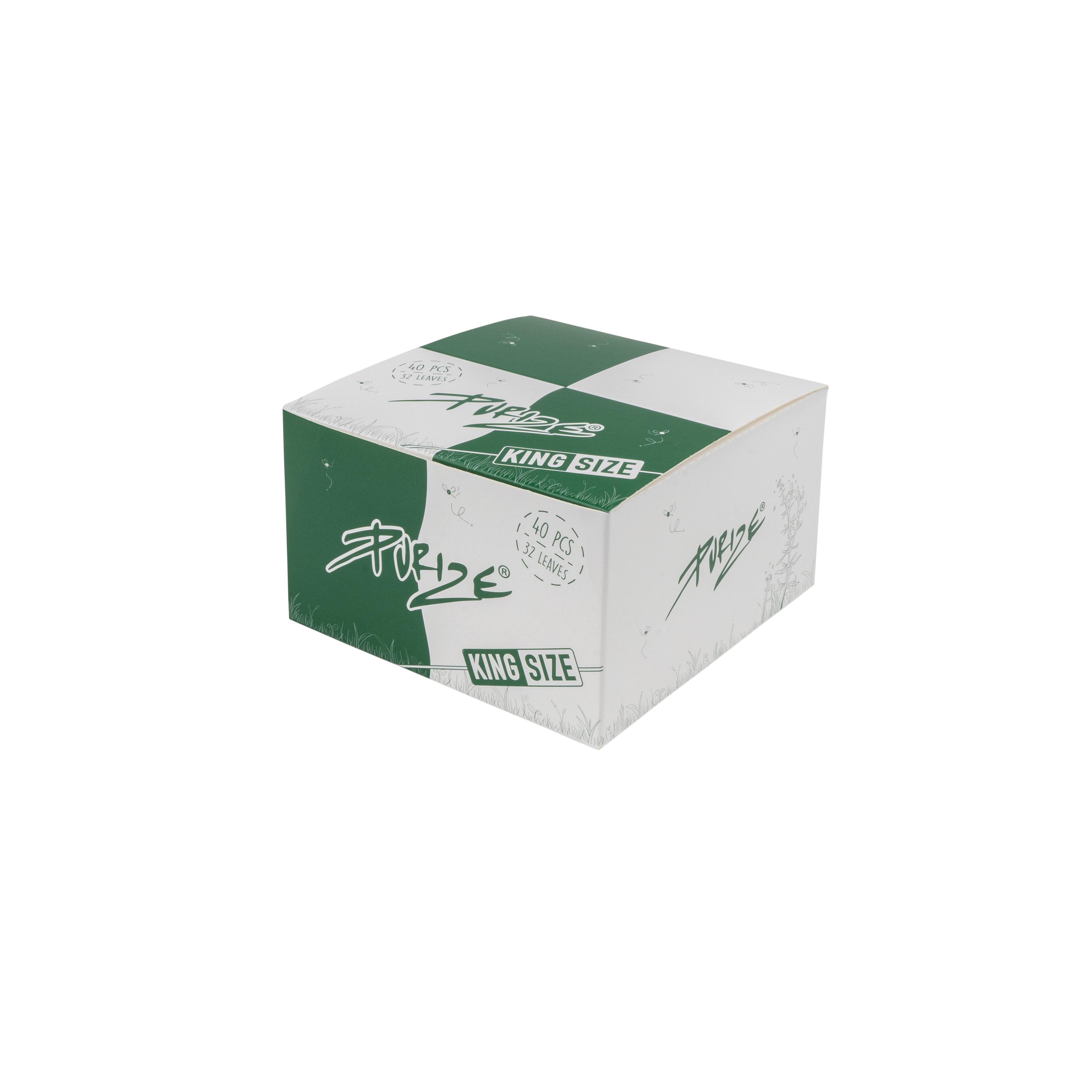 Purize Papers King Size Wide 40 x 32 Blättchen