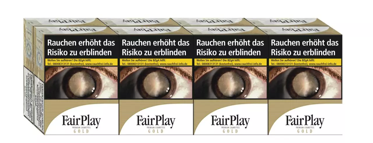 Fair Play Gold Maxi 8 x 22 Zigaretten