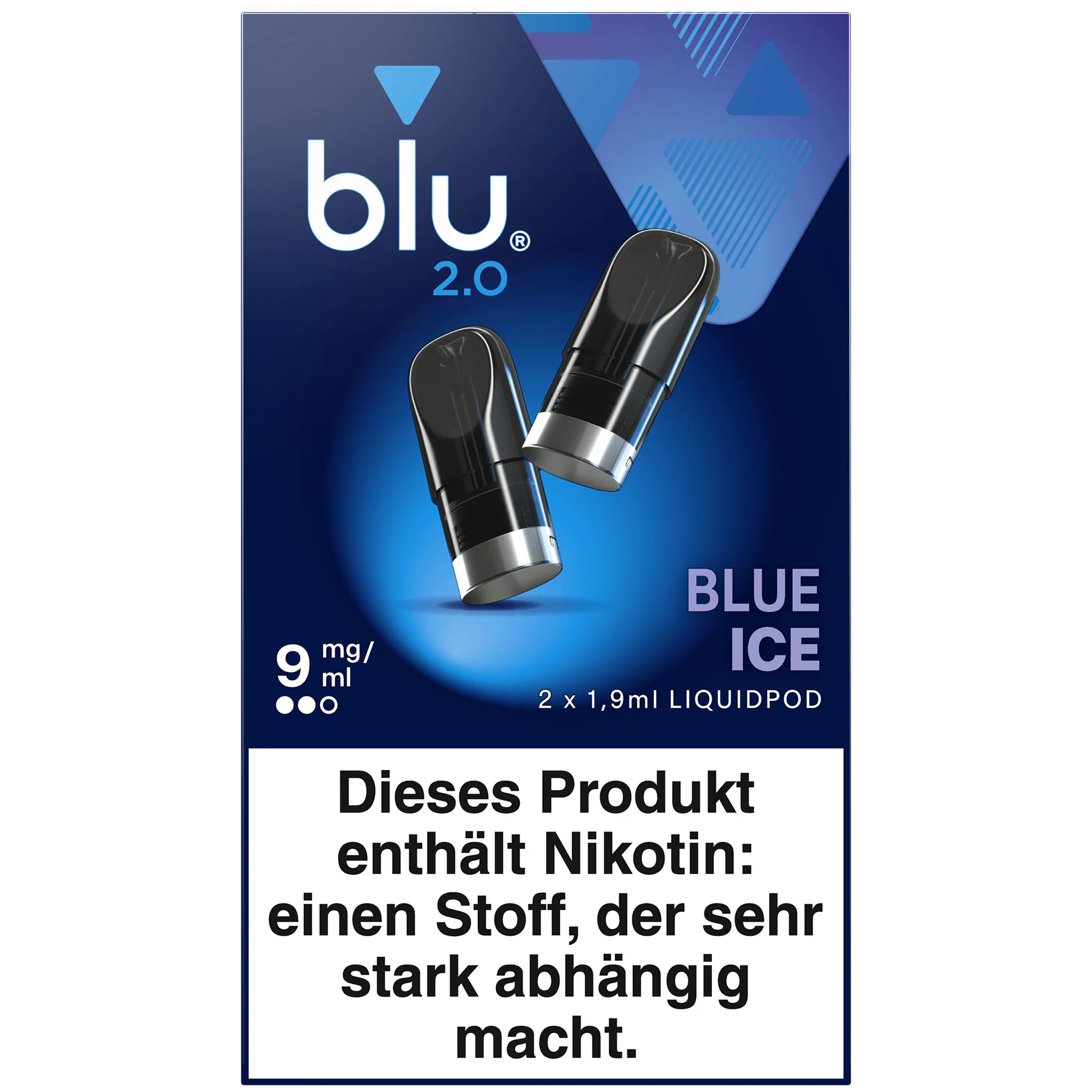 blu 2.0 Liquidpod Blue Ice 9mg/ml