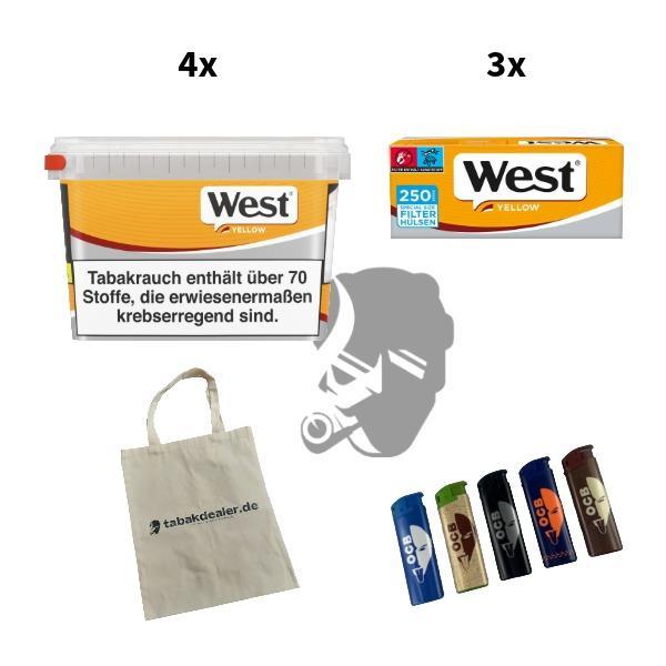 4x West Yellow Vol.Jumbo Box 110g