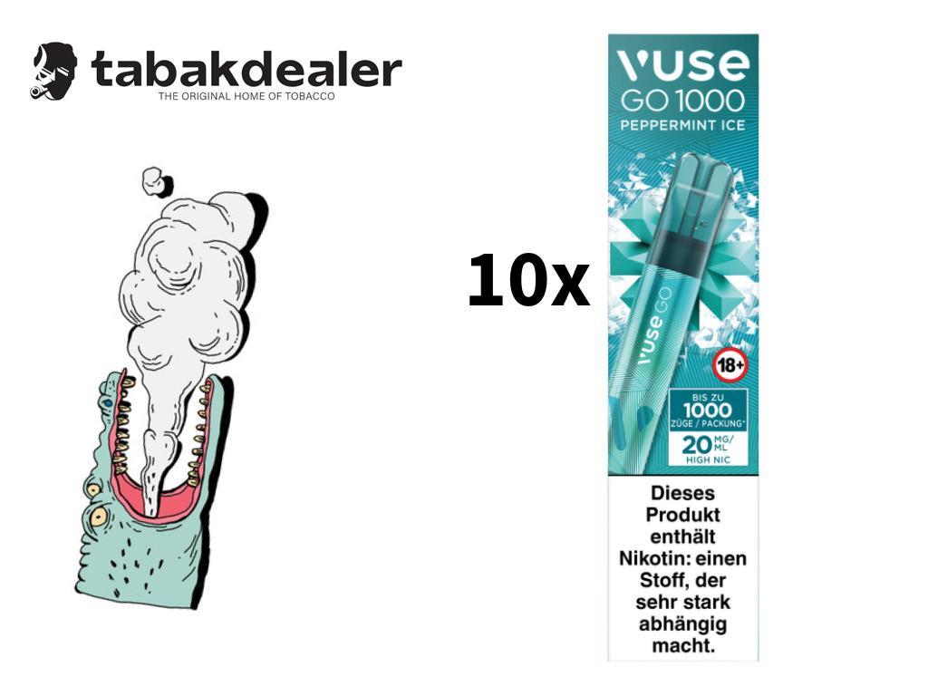 Vuse GO 1000 Peppermint Ice 10er 