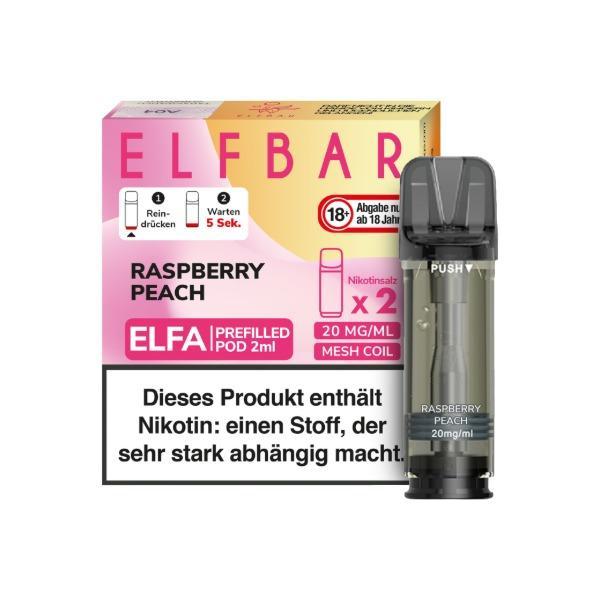 Elfbar Elfa Pod Raspberry Peach 20mg