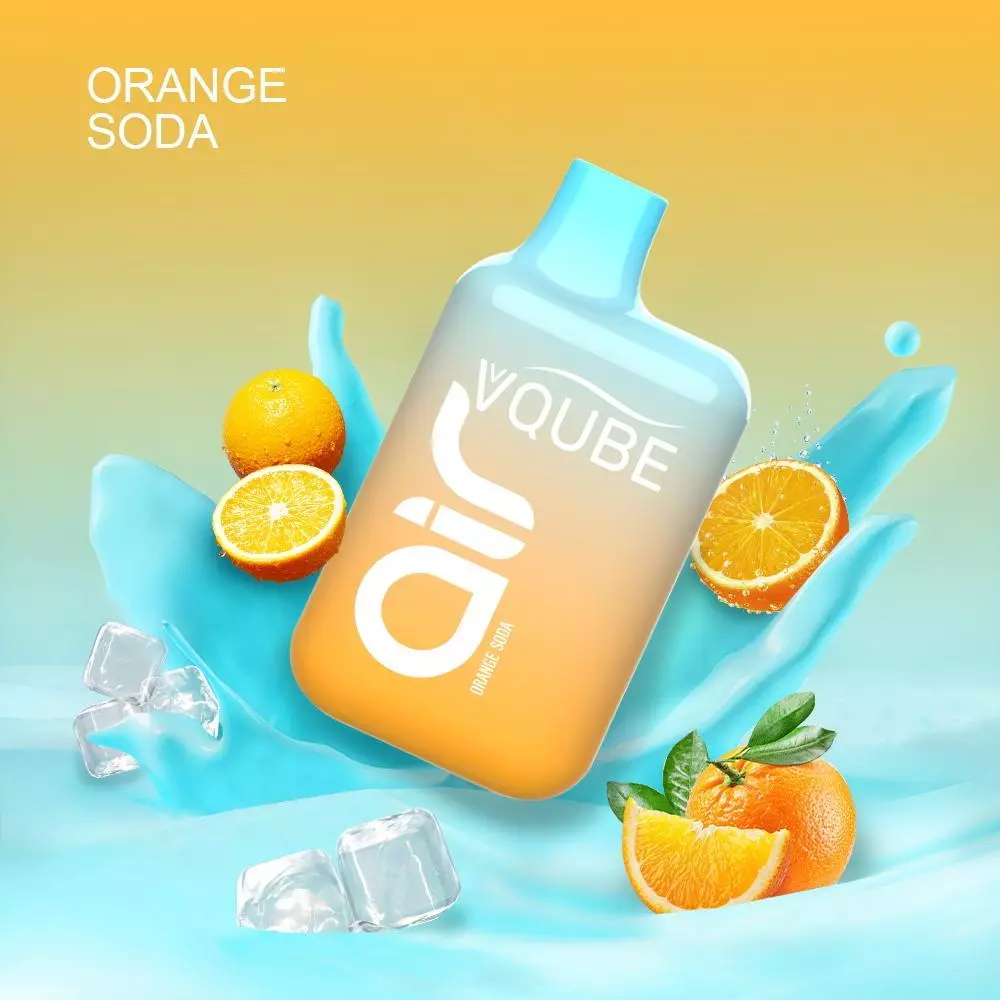 VQUBE AIR E-Shisha Orange Soda 20mg/ml Nikotin