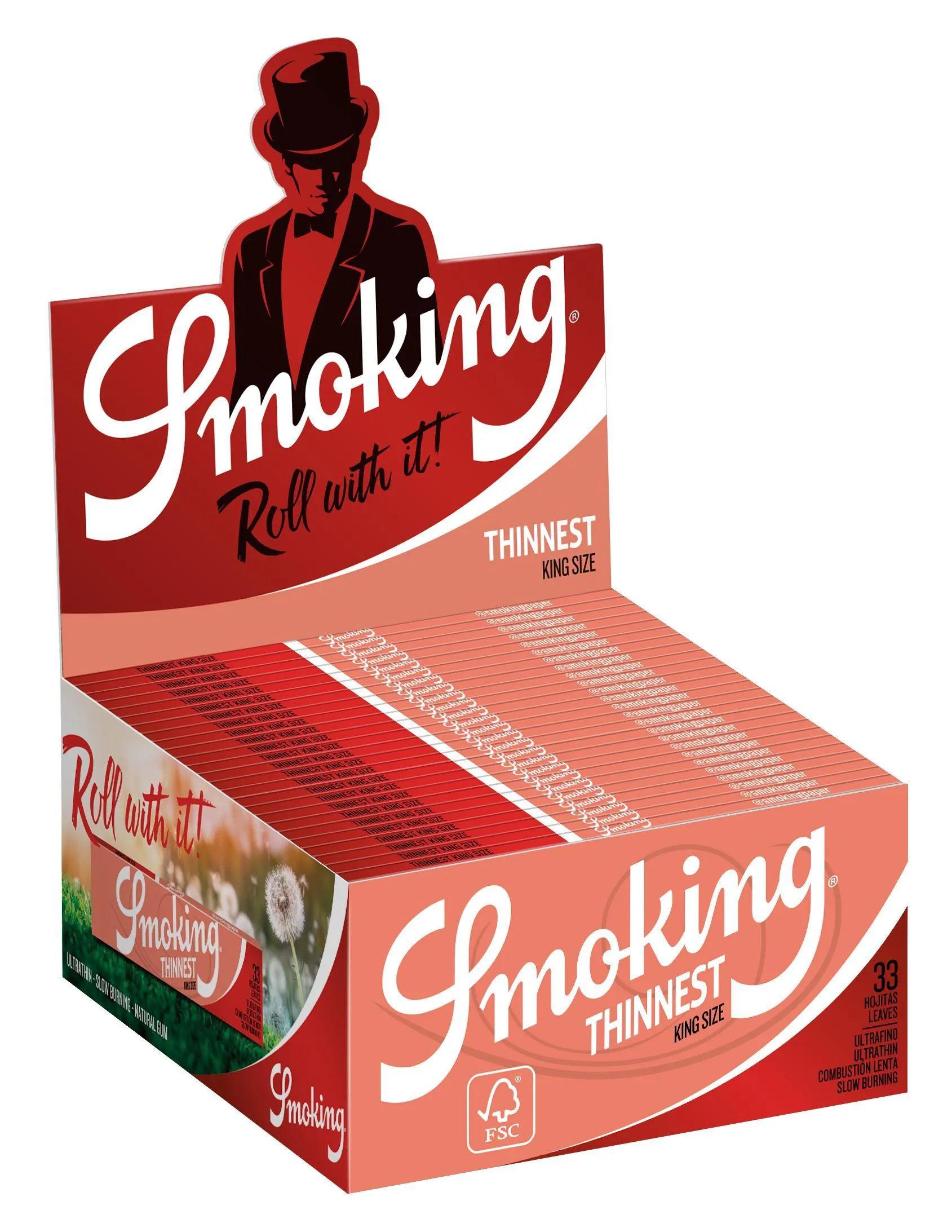Smoking Thinnest KS 50 x 33