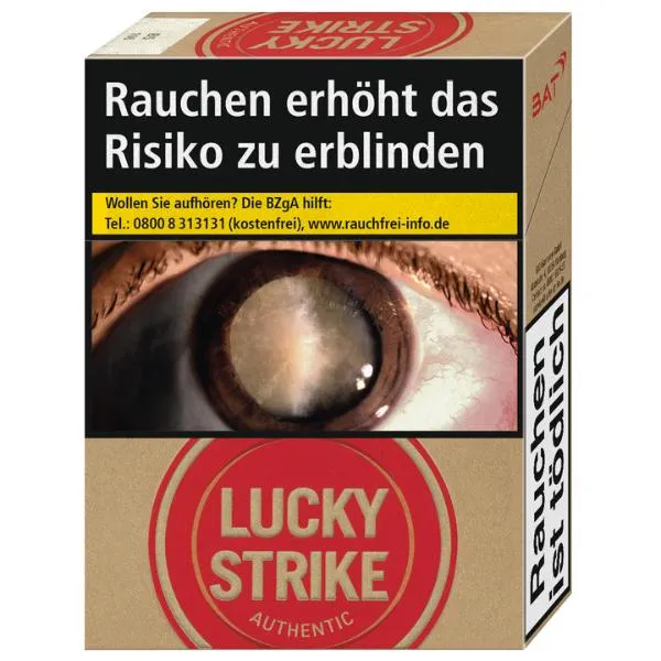 Lucky Strike Authentic Red Giga 12 x 22 Zigaretten