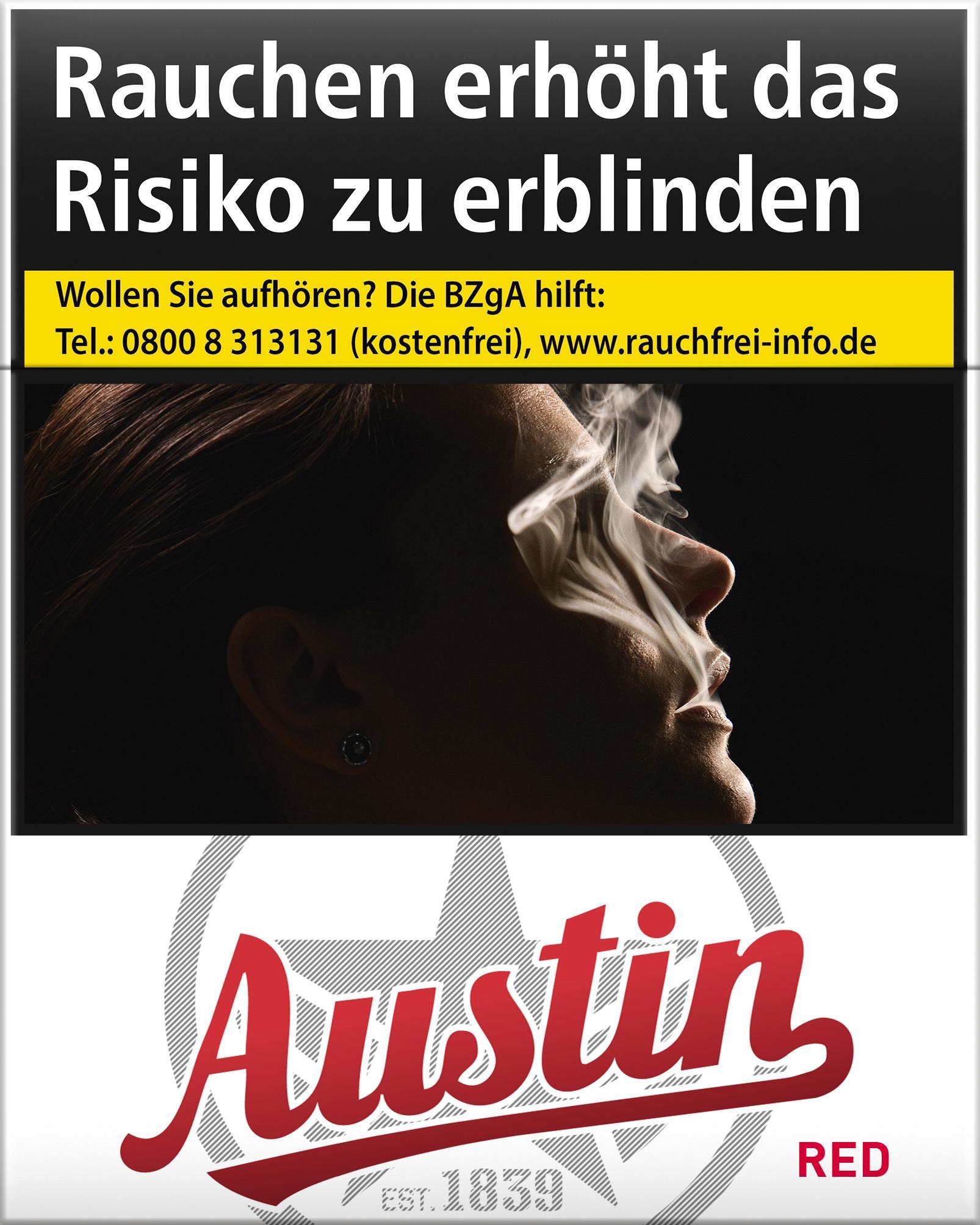 Austin Red Giga 8 x 25 Zigaretten