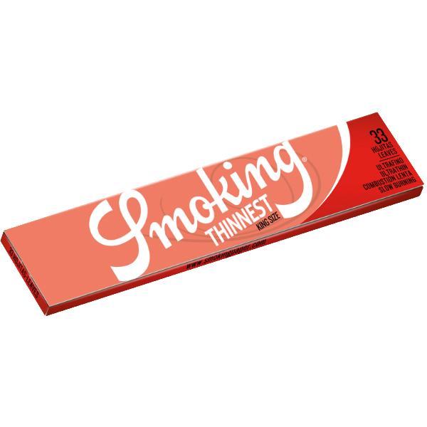 Smoking Thinnest Kingsize 1 x 33