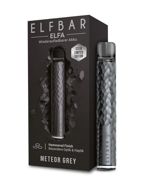ELFBAR Elfa Akku Lmtd. Ed. Meteor-Grau