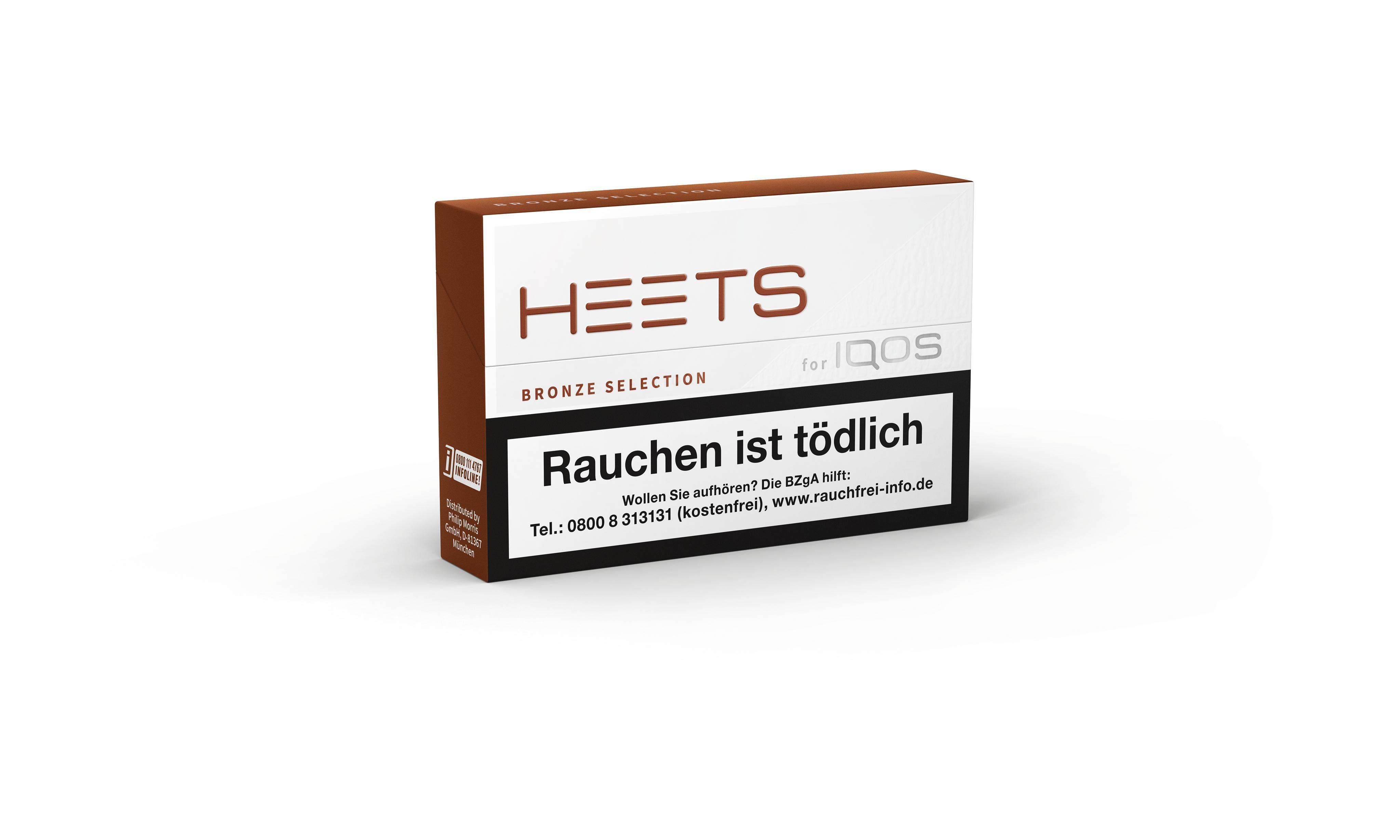 HEETS Bronze Selection | 1 x 20 Tobacco Sticks | 6 Euro pro Packung