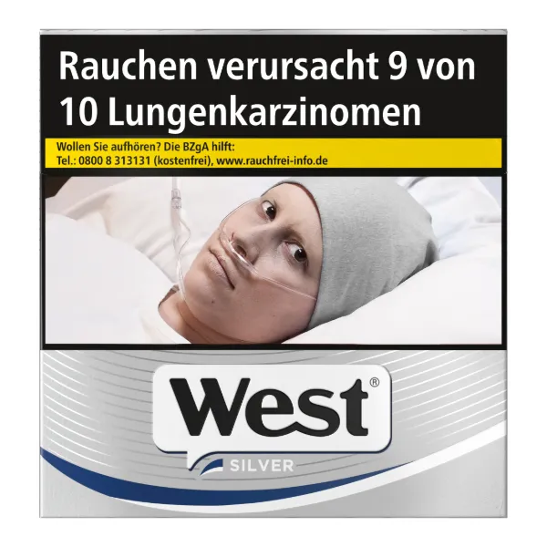 West Silver 4 x 40 Zigaretten